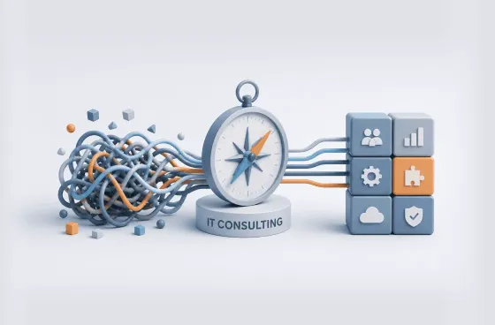 IT consulting - illustration