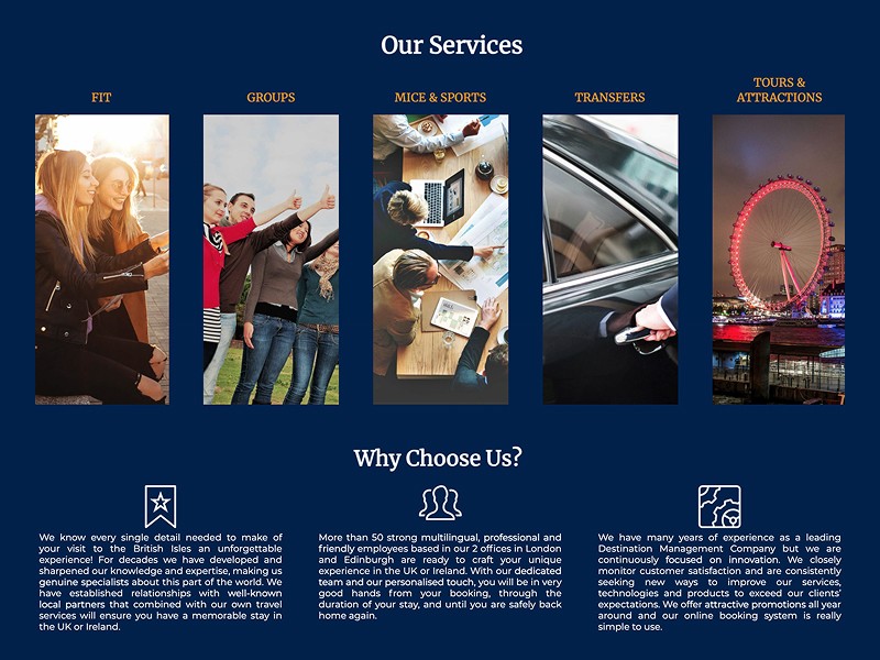EuroWelcome services overview banner